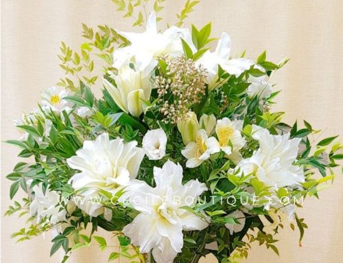 Primavera Blanca – Un tributo floral para expresar tus condolencias