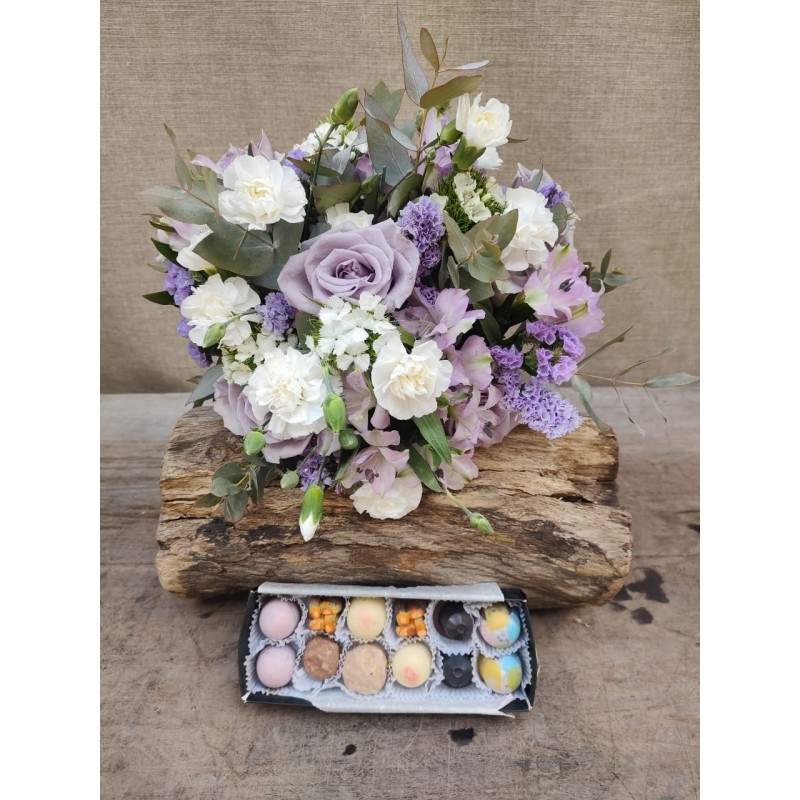 Abrazo de Lavanda|bouquet & chocolates