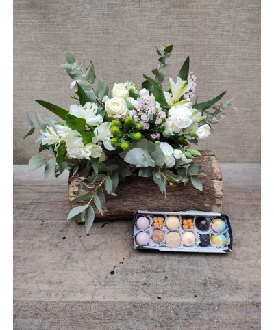 Susurro del bosque|ramo bouquet & chocolates