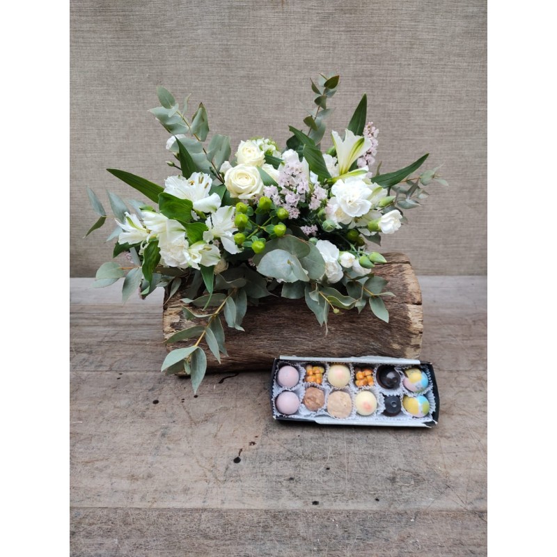Susurro del bosque|ramo bouquet & chocolates