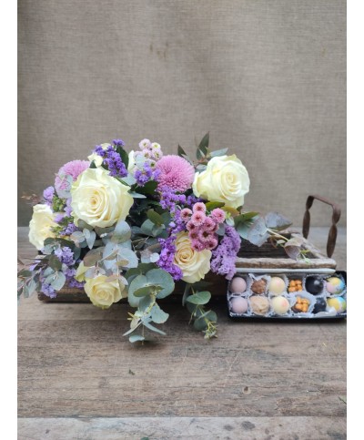 Dulce Encuentro|Bouquet & chocolates