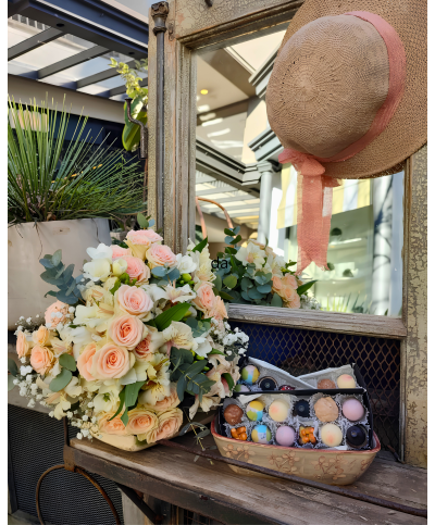 Dulce Coquette|ramo petit con chocolates