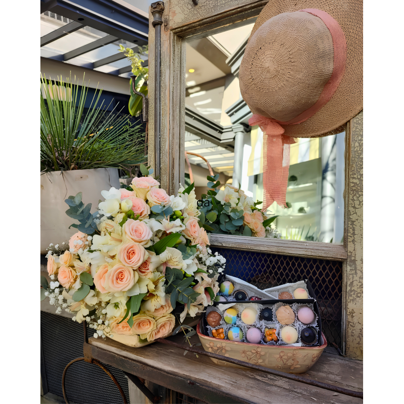 Dulce Coquette|ramo petit con chocolates