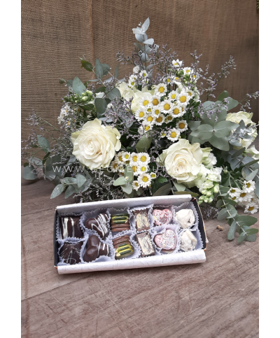 Dulce | Ramo de flores & chocolates