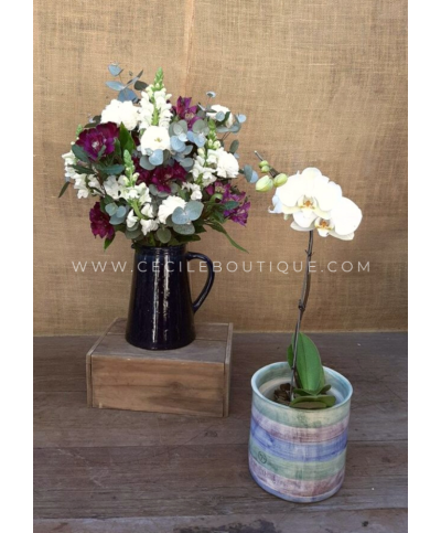 Divine Calm | Bouquet and orchid