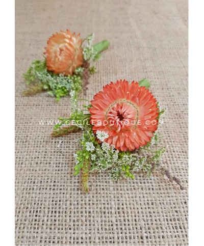 Sol de Otoño - conjunto de Boutonniere