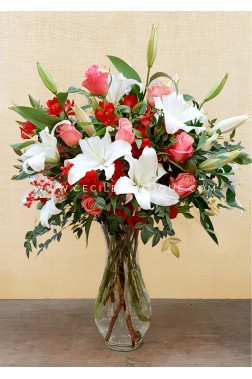 Primavera romántica| Arreglo de flores