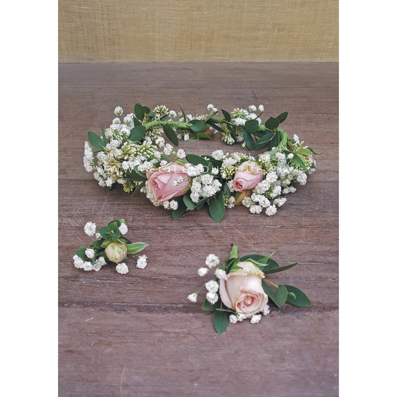 Clara - Coroa de flores