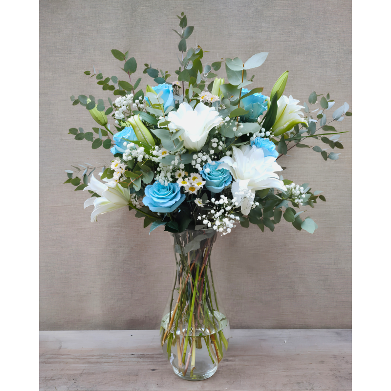 Blue & White | Flower Bouquet