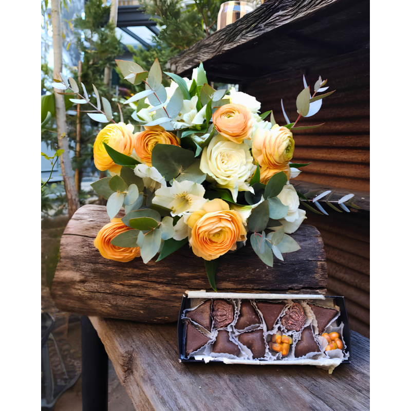 Tardes de Té Contigo | Bouquet & Chocolates