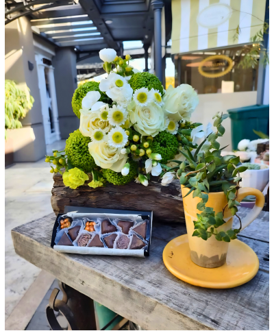 Sol de Mayo | Bouquet, Chocolates & Jardín