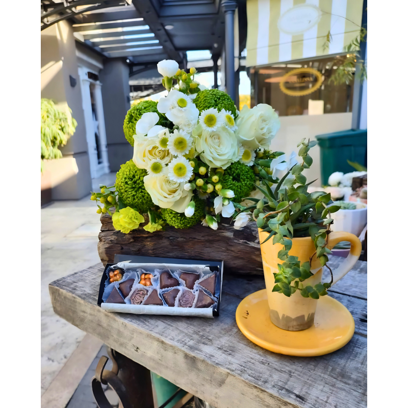 Sol de Mayo | Bouquet, Chocolates & Jardín