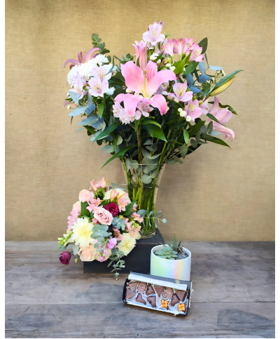 Para Alegrarte | Conjunto Medium, Jardín & Chocolates