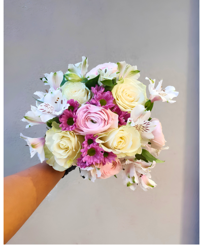 Escarcha Rosa | Ramo de novia