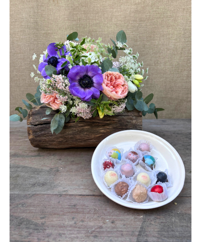 Ella Te Dio Afecto | Bouquet & Chocolates