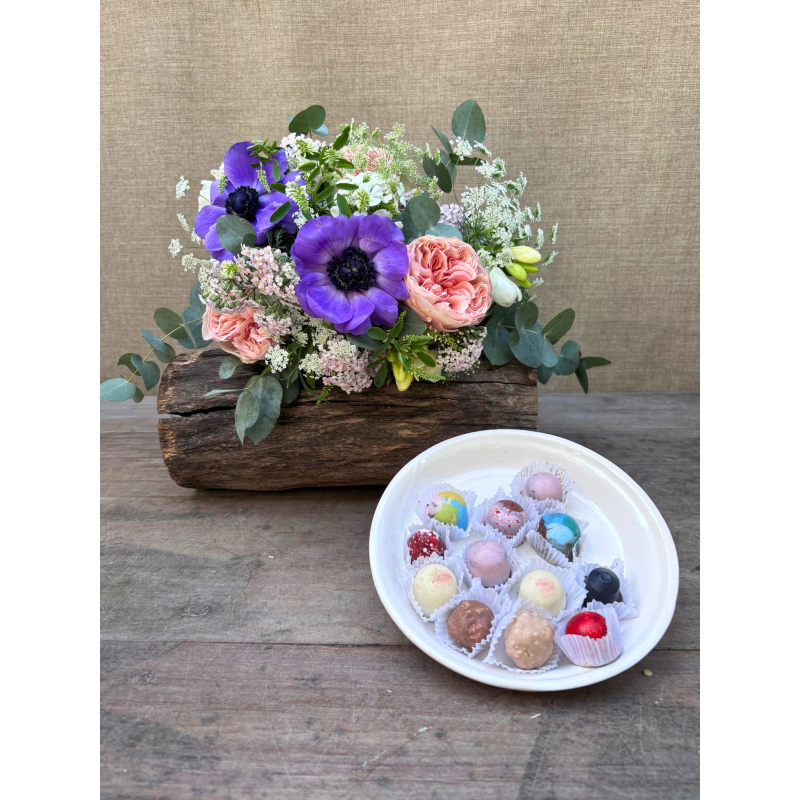 Ella Te Dio Afecto | Bouquet & Chocolates