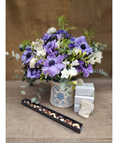 Amanecer | Ramo chocolates y té