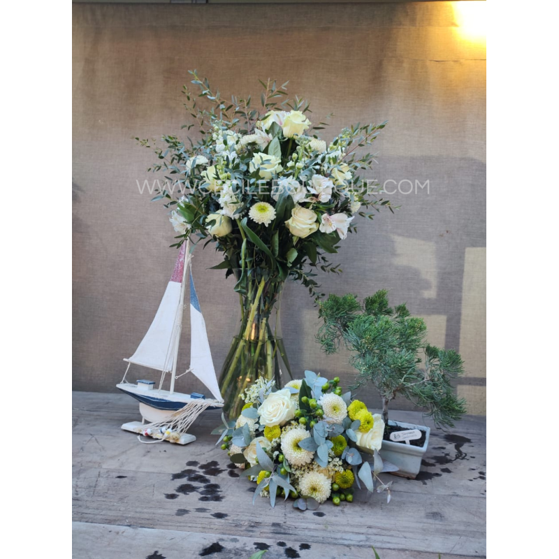 Friends forever| Bouquets of flowers plus gift set Friends forever| Bouquets of flowers plus gift set
