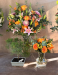 Sunset of July | Bouquet set with bonsai tree