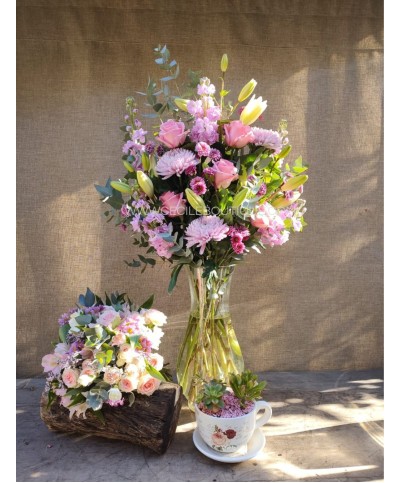 Winter breeze | Bouquet set with garden