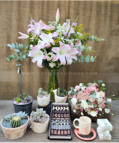 Compartir una vida|Conjuntos de ramos premium