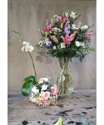 Color Esperanza|conjunto con orquídea