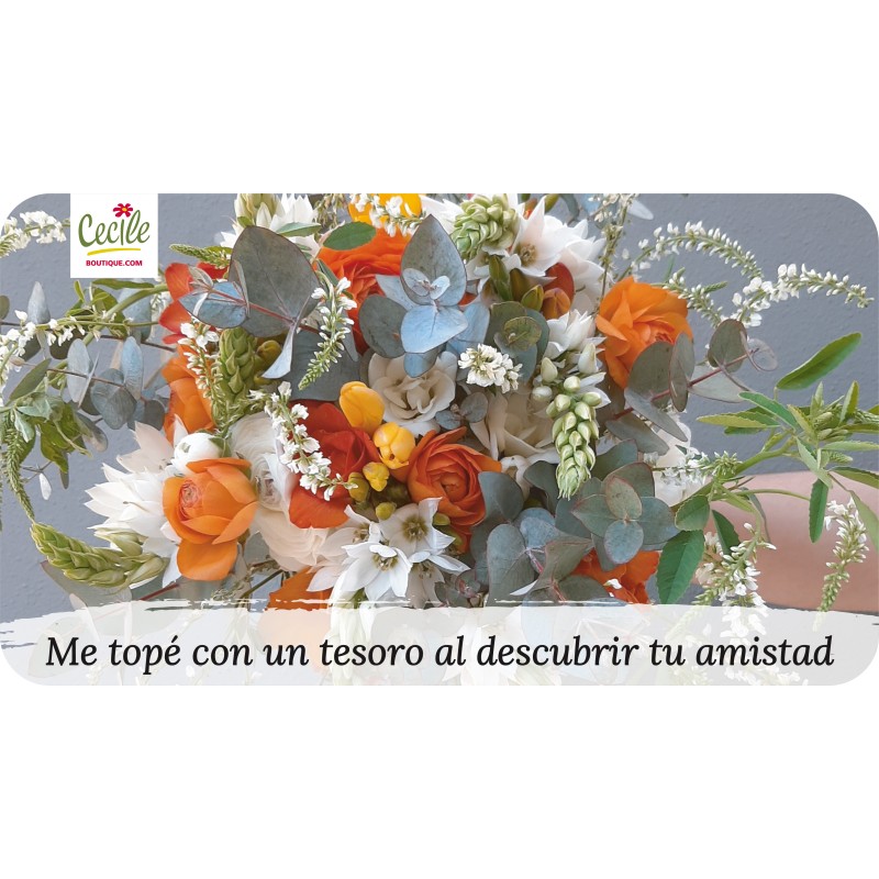 Me topé con un tesoro al descubrir tu amistad