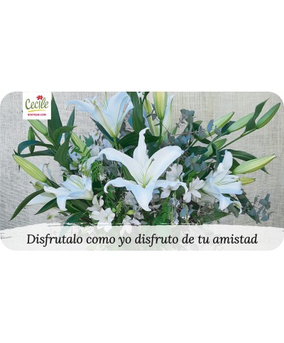 Disfrutalo como yo disfruto de tu amistad