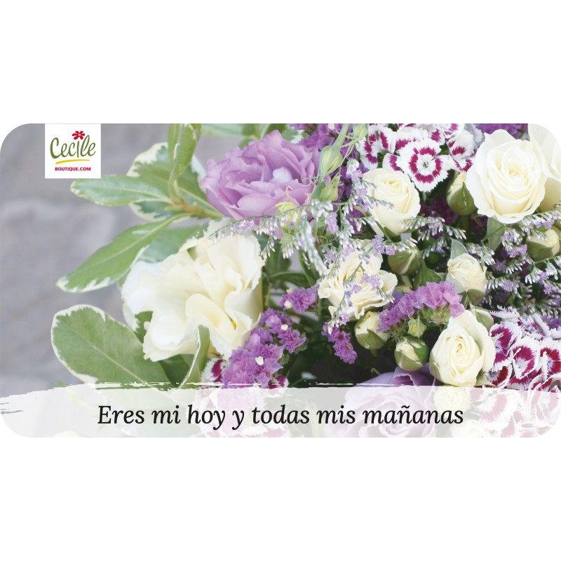 Eres mi hoy y todas mis mañanas