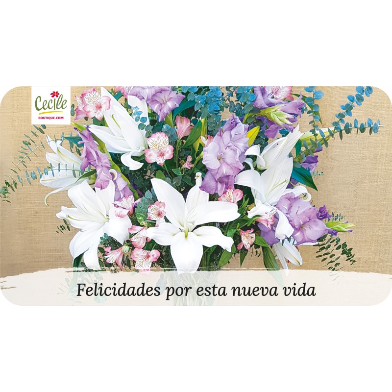 Felicidades por esta nueva vida