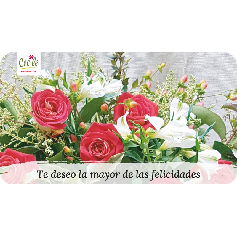 Te deseo la mayor de las felicidades