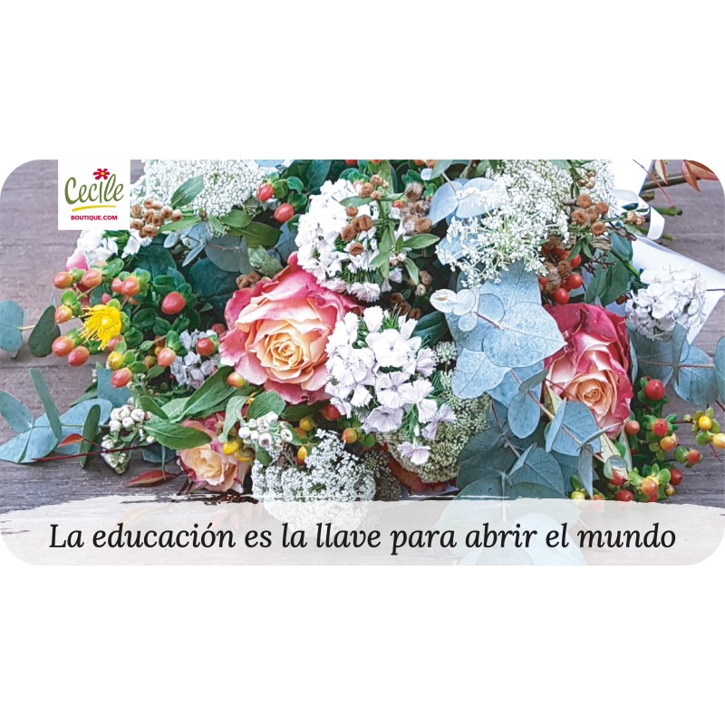 La educación es la llave para abrir el mundo