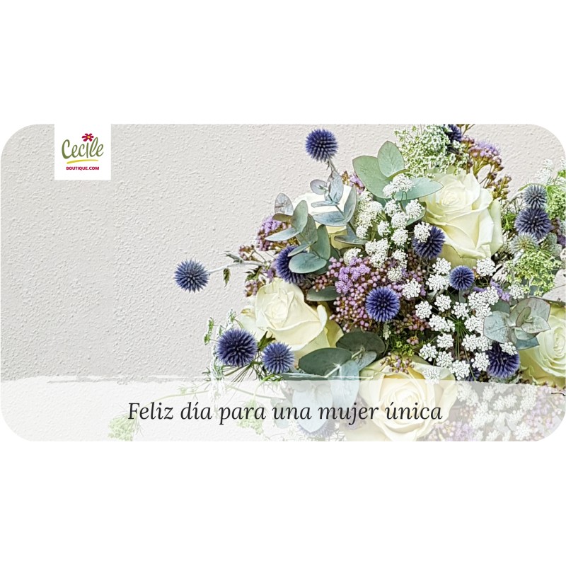 Feliz día para una mujer única