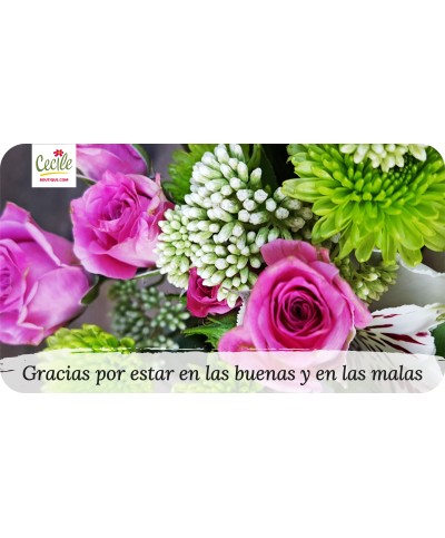 Gracias por estar en las buenas y en las malas