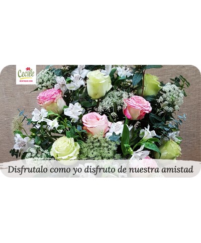 Disfrutalo como yo disfruto de nuestra amistad