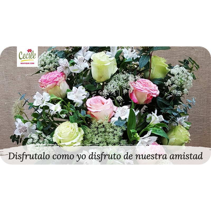 Disfrutalo como yo disfruto de nuestra amistad