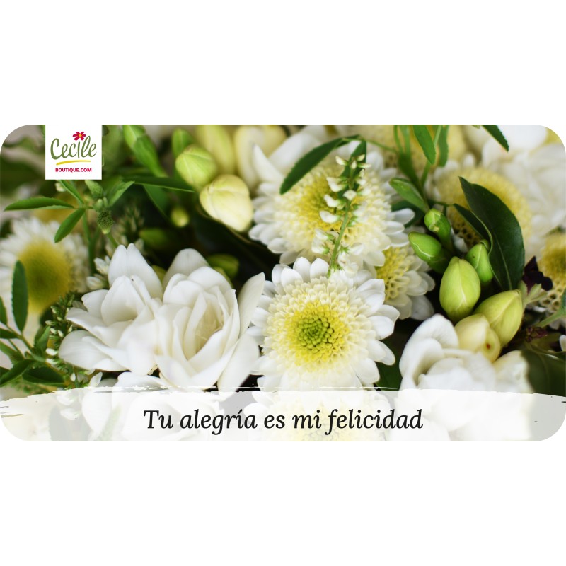 Tu alegría es mi felicidad