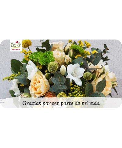 Gracias por ser parte de mi vida