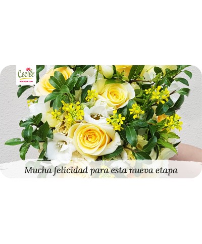 Mucha felicidad para esta nueva etapa