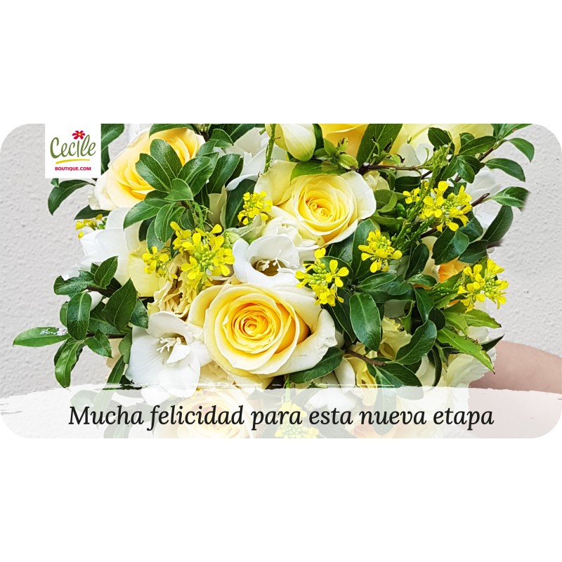 Mucha felicidad para esta nueva etapa