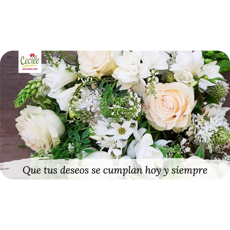 Que tus deseos se cumplan hoy y siempre