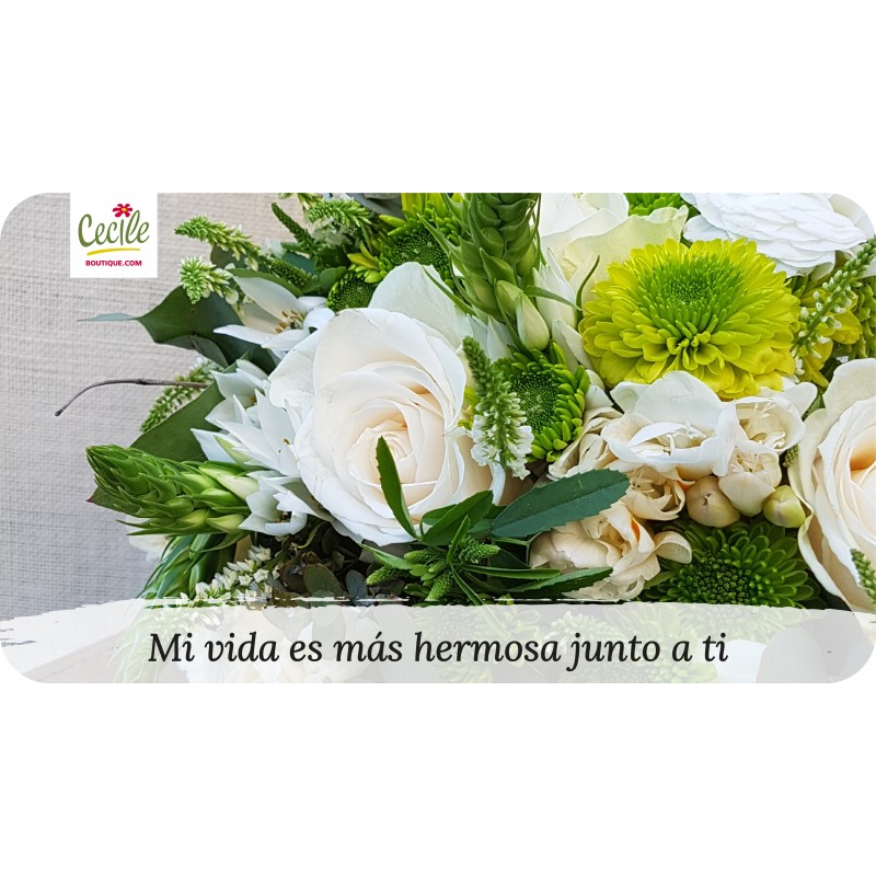 Mi vida es más hermosa junto a ti