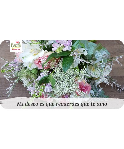 Mi deseo es que recuerdes que te amo