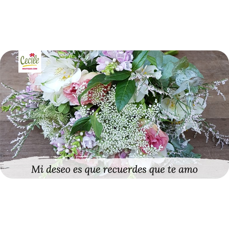 Mi deseo es que recuerdes que te amo