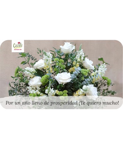 Por un año lleno de prosperidad ¡Te quiero mucho!