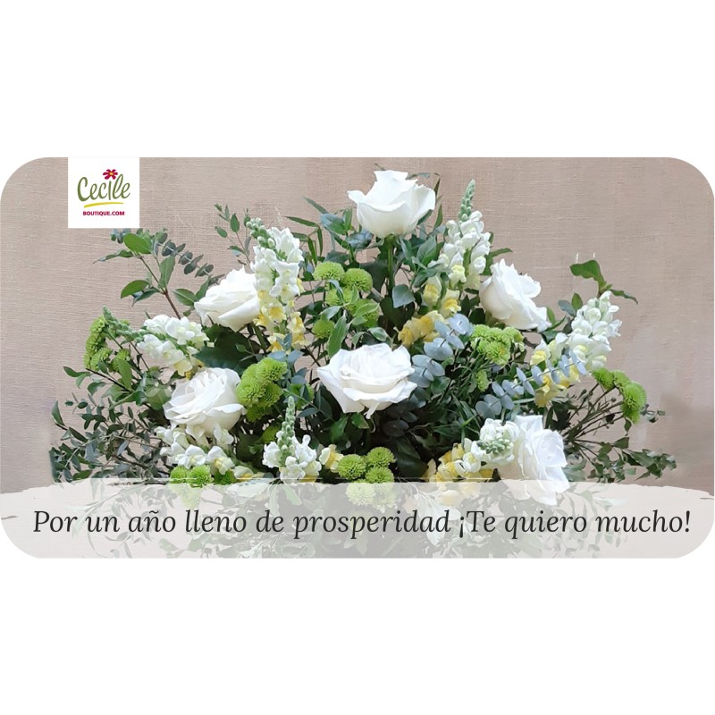 Por un año lleno de prosperidad ¡Te quiero mucho!