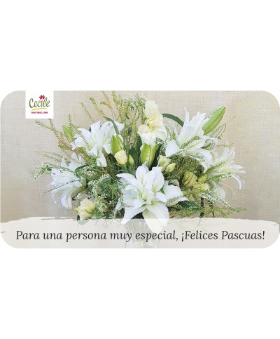 Para una persona muy especial, ¡Felices Pascuas!