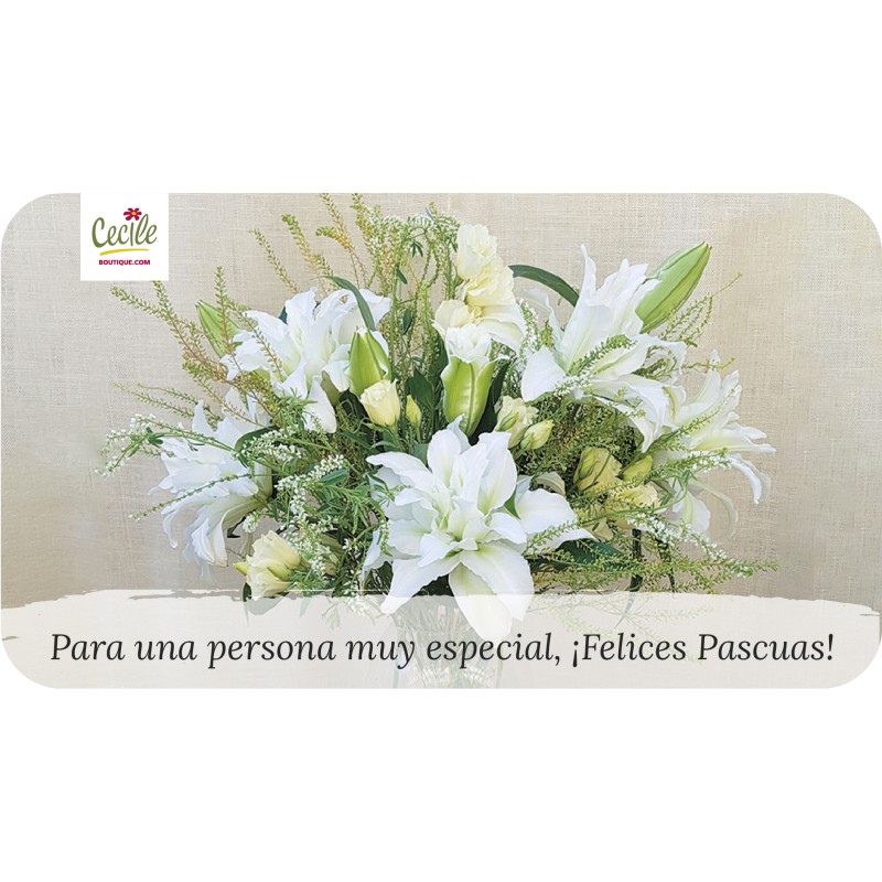 Para una persona muy especial, ¡Felices Pascuas!
