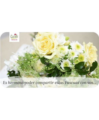 Es hermoso poder compartir estas Pascuas con vos...