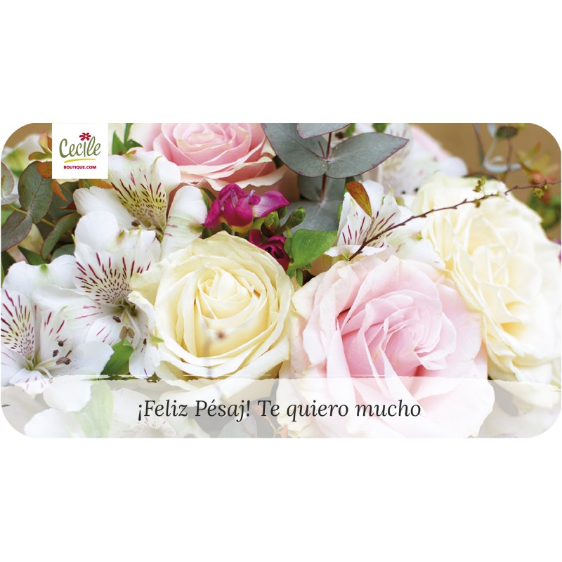 ¡Feliz Pésaj! Te quiero mucho